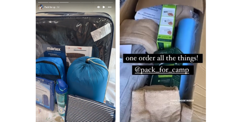 Watch These Influencers Unboxing their Pack for Camp Order!