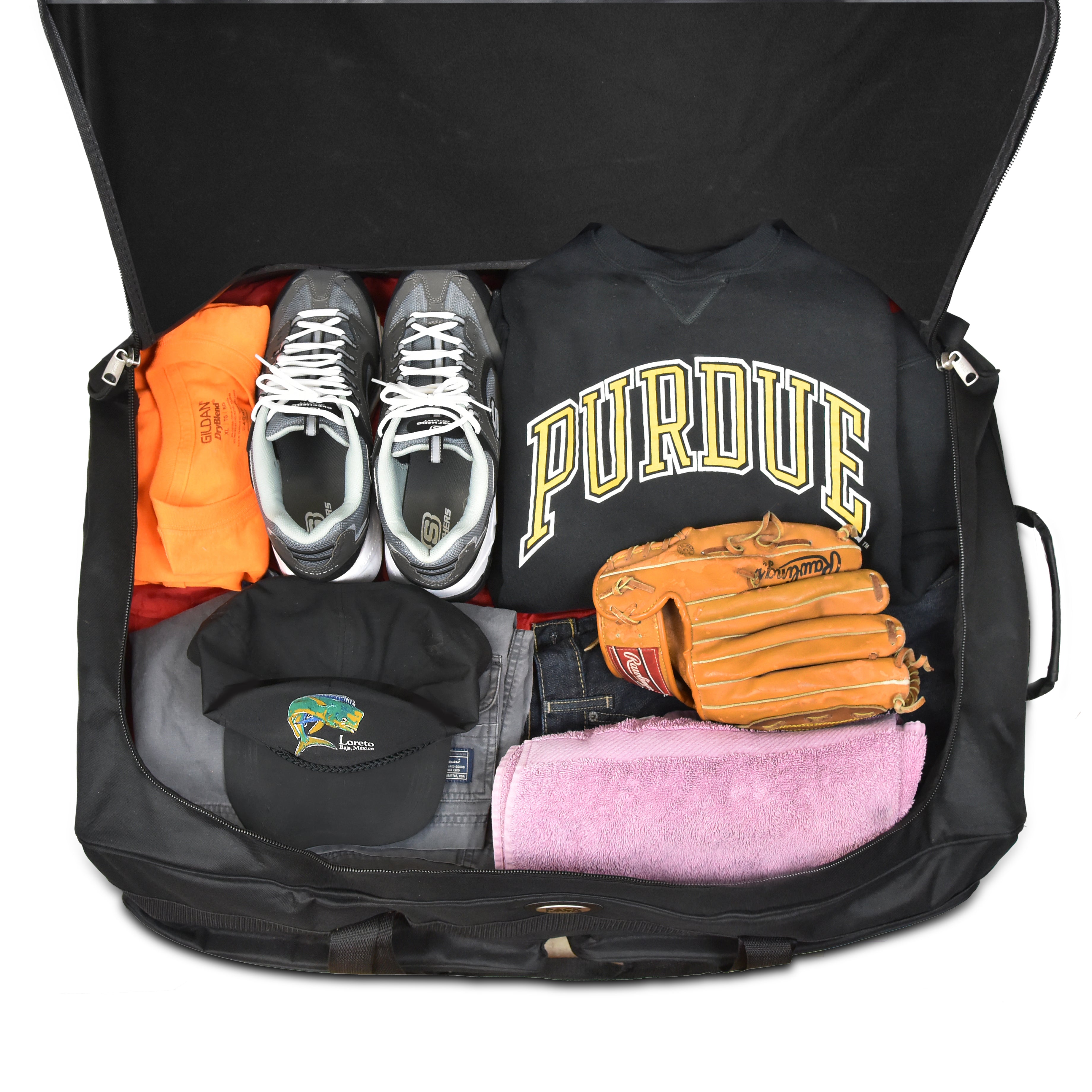 Extra Large Rolling Soft Trunk Duffel Bag 36 - Personalization Available