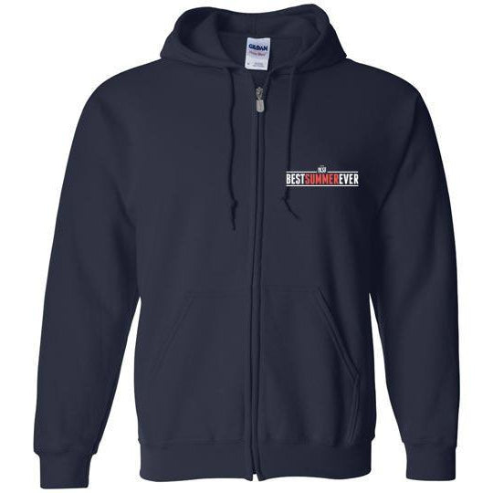 NCSY Summer Zip Hoodie Navy